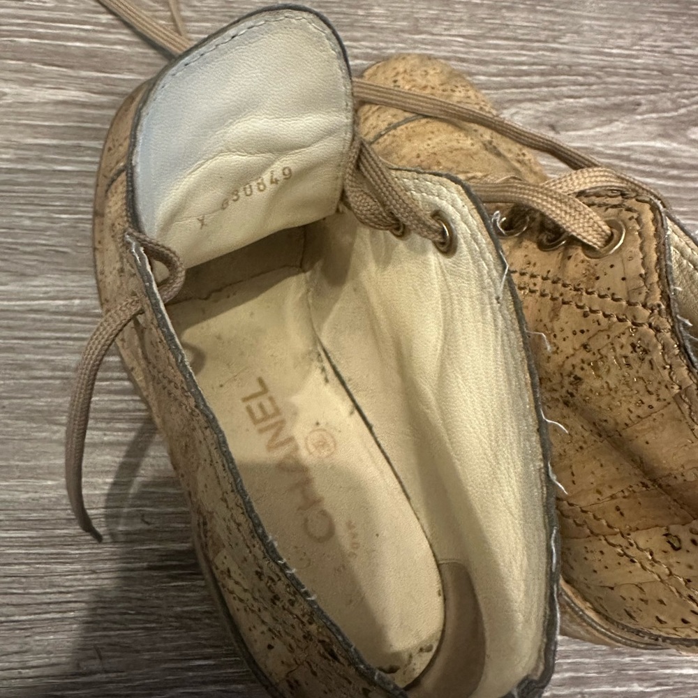 Cork booties with gum sole - Picture 4 of 8